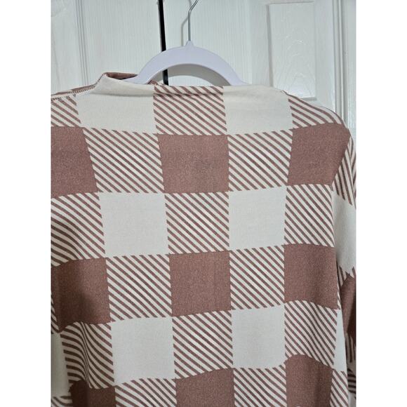 Maurices large women's sylvan plaid tunic top new with tags - Picture 4 of 11